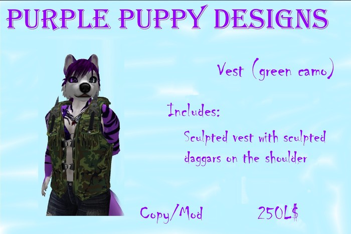 Vest (green camo)