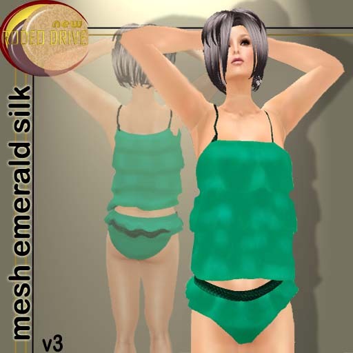 Emerald Camisole Set MESH