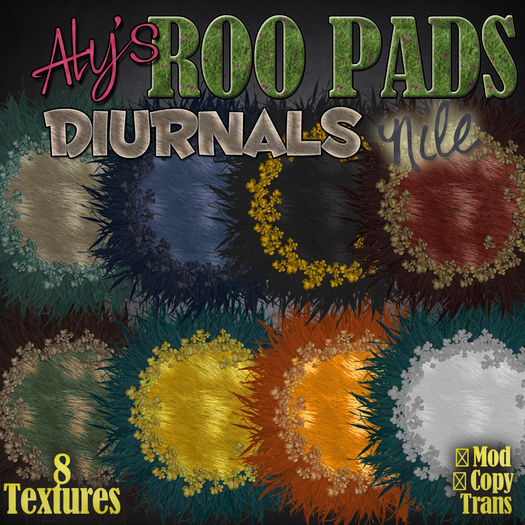 Aly's Diurnal Roo Pads Nile