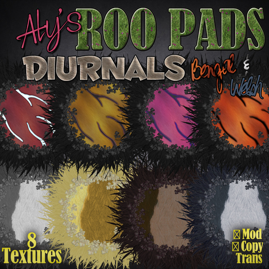 Aly's Diurnal Roo Pads Bengal & Welsh