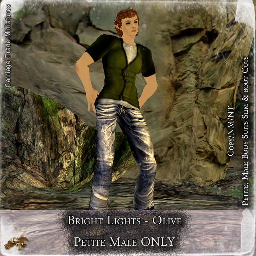 @CTM@ Brights Lights (Petite Male ONLY) Olive