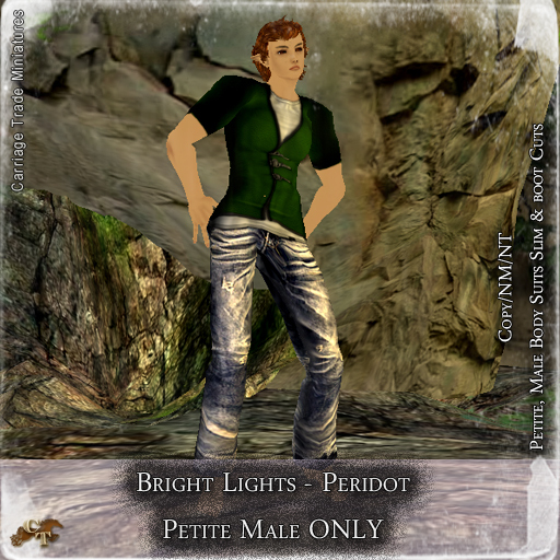 @CTM@ Brights Lights (Petite Male ONLY) Peridot