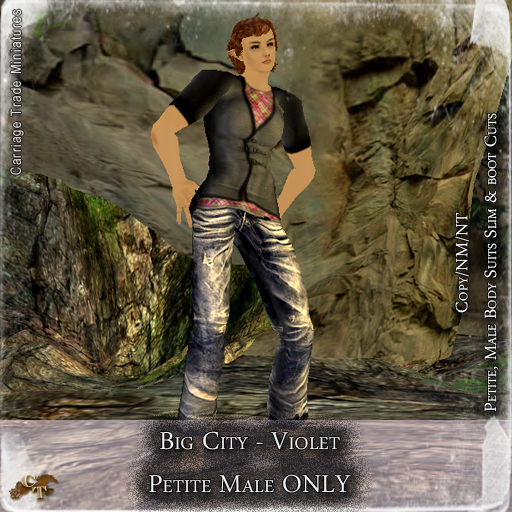 @CTM@ Big City (Petite Male ONLY) Violet
