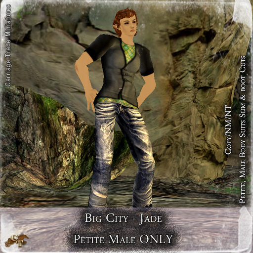 @CTM@ Big City (Petite Male ONLY) Jade