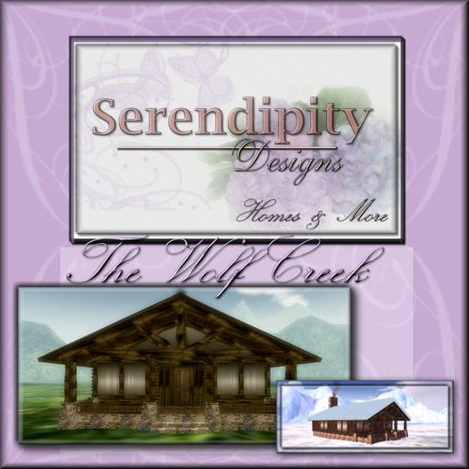 Serendipity Designs - Wolf Creek Cabin Dark