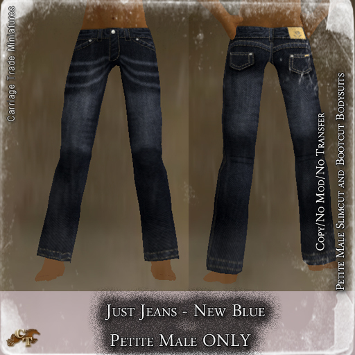 @CTM@ Just Jeans (Petite Male Only) New Blue