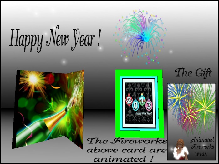 Happy New Year Card Boxed