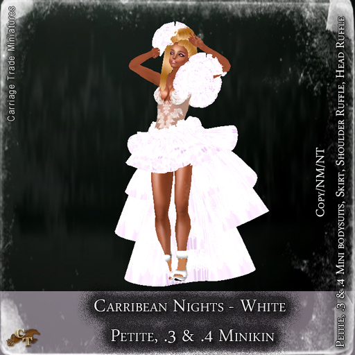 @CTM@ Caribbean Nights (P/.3 & .4M) White