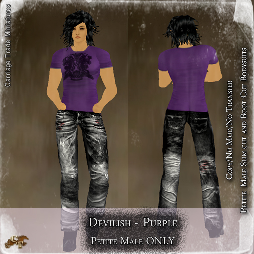 @CTM@ Devlish (Petite Male ONLY) Purple