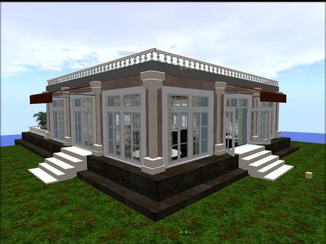 Second Life Marketplace - Manor House Reception Hall ON SALE!