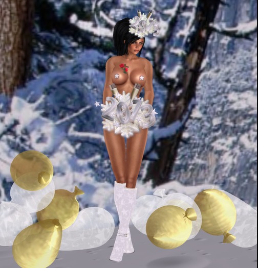 2013 Naughty New Year's Outfit Female