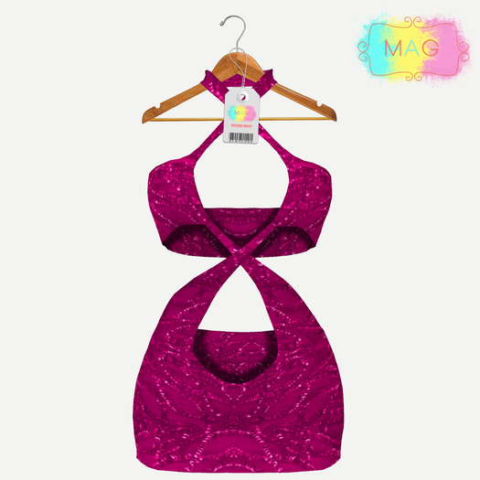 {MAG} Party Dress Sequin - Pink