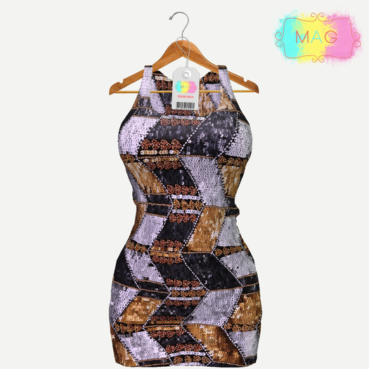 {MAG} Party Dress Sequin - ZigZag