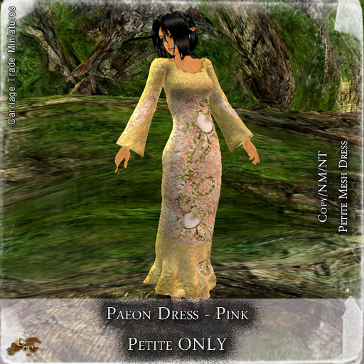 @CTM@ Paeon MEsh Dress(Petites ONLY) Pink