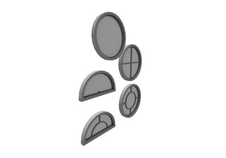 Second Life Marketplace - Circle window Fat Pack Mesh Full Perm