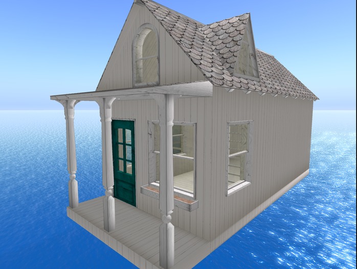 *:..hidamari..:* Small  Cottage (white)