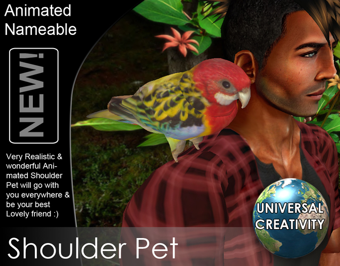 Universal Creativity - Wonderful Parrot Shoulder Pet 03