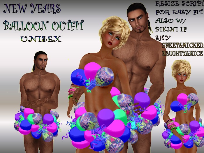 UNISEX (N&N)NEW YEAR BALLOON OUTFIT