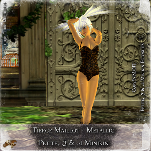 @CTM@ Fierce Maillot (P/.3 & .4M) Metallic