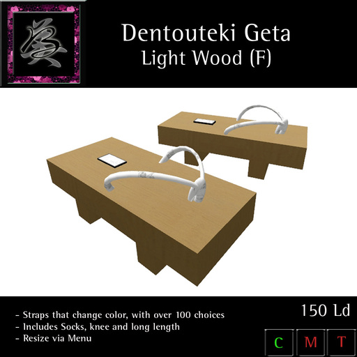 ** BARZANE DESIGN ** - Shoes Dentouteki Geta Light Women Box