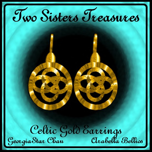 Celtic Gold Earrings
