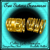 Celtic Gold Bangles