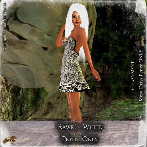 @CTM@ Rawr! (Petite ONLY) White