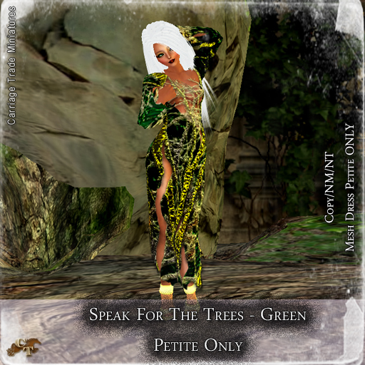 @CTM@ Speak for the Trees (PETITE ONLY) Green