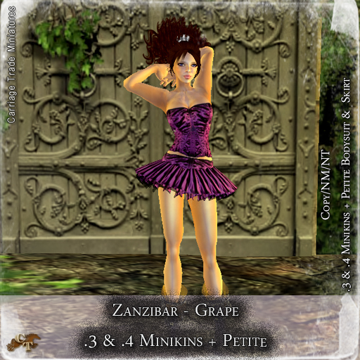 @CTM@ Zanzibar (P/.3 & .4 Minikin) Grape