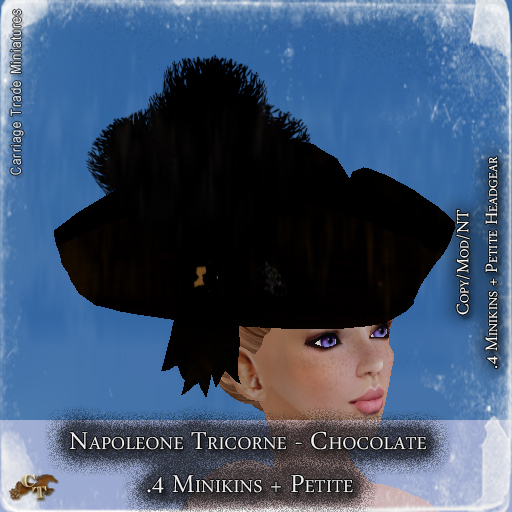 @CTM@ Napoleon Tricorne (.4M/P) Chocolate