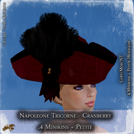@CTM@ Napoleon Tricorne (.4M/P) Cranberry