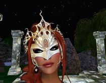~SE~Mask-Golden Demoness 