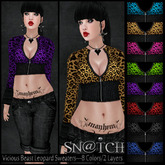 :::Sn@tch Vicious Beast Leopard Sweaters:::