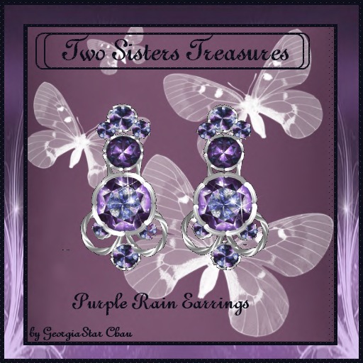 Purple Rain Earrings