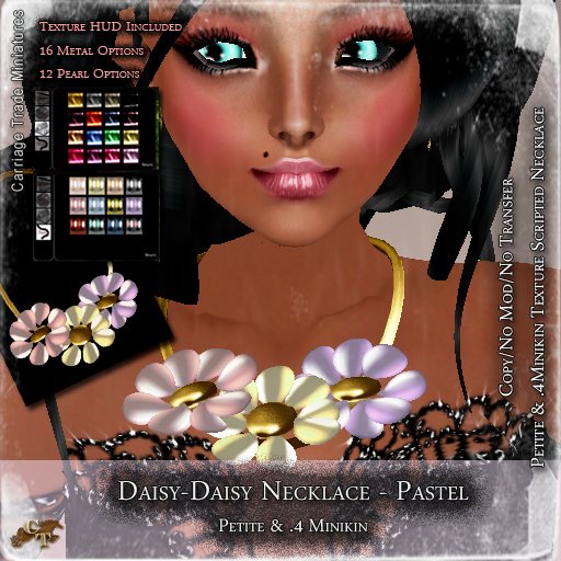 @CTM@ Daisy-Daisy Necklace (P/.4M/I) Pastels