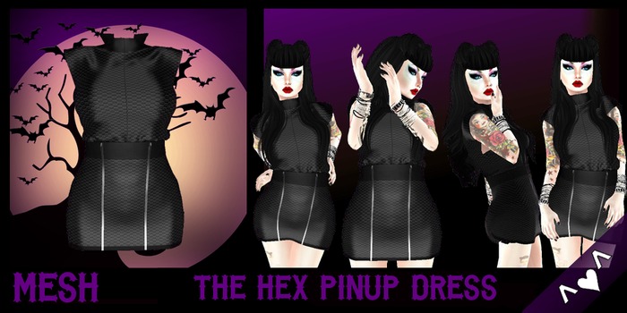 ^v^DRBC^v^The Hex Pinup Dress