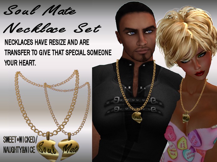 S&W SOUL MATE NECKLACE SET