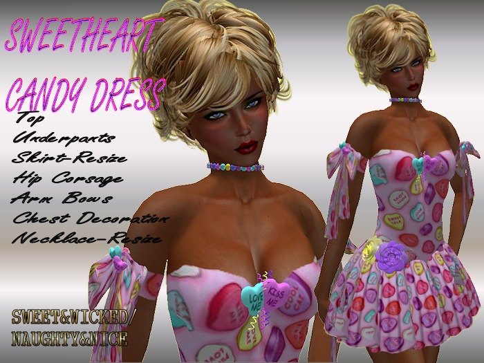 (N&N)SWEETHEART DRESS