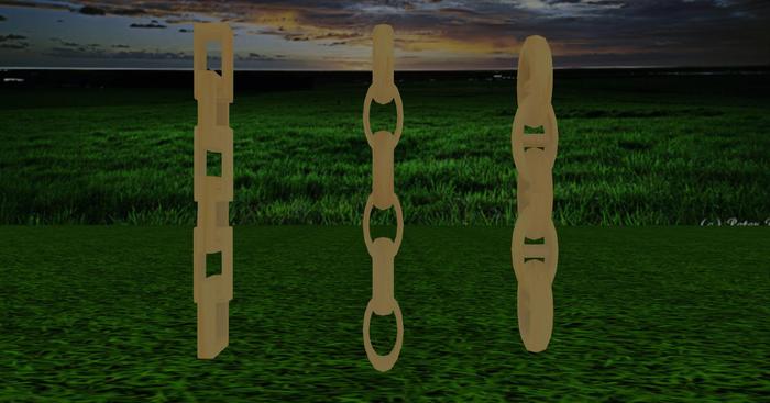 Wolf's Sculpted Chains