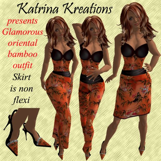 Glamorous oriental bamboo