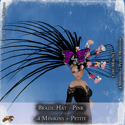 @CTM@ Brazil Hat (P/I/.4 M) Pink