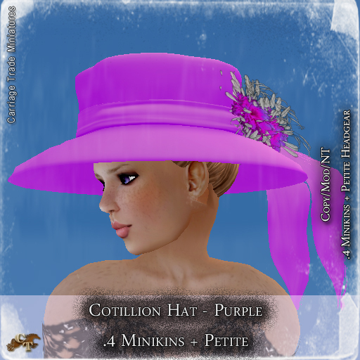 @CTM@ Cotillion Hat (P/I/.4 M) Lavender