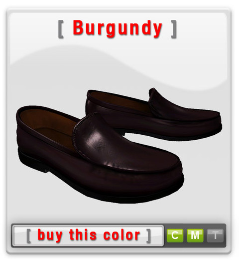 Loafers - Burgundy
