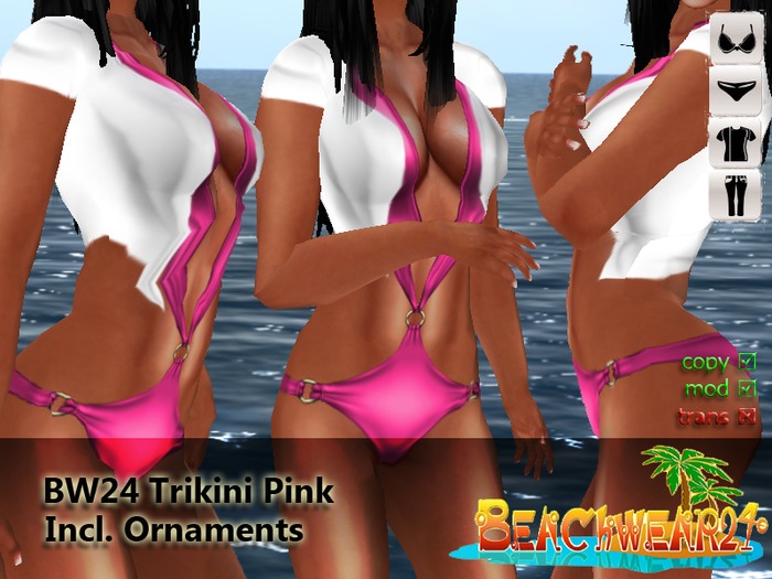 BW24 Trikini Pink
