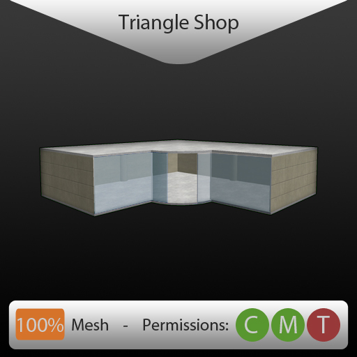 Triangle Shop [100% Mesh]