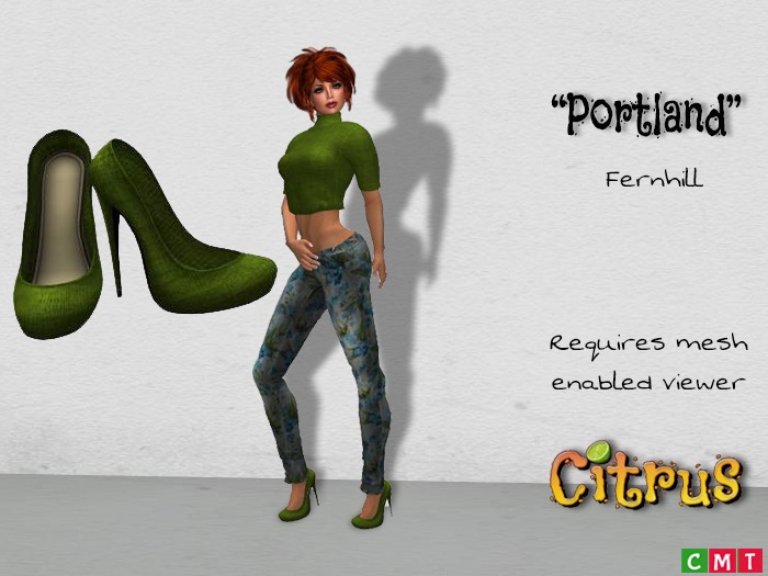*Citrus* Portland Fernhill Heels