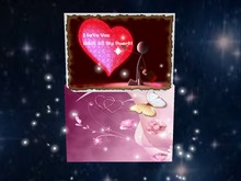 Box**S.Valentine Love Heart Card** by Lucylla Seerose