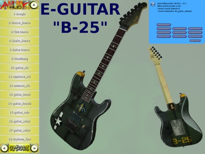 E-Guitar AH "B-25"