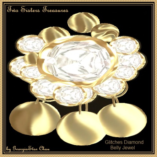 TST Glitches Diamond Belly Jewel