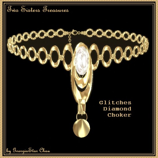 TST Glitches Diamond Choker